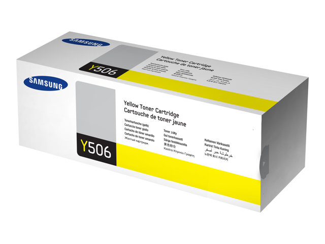 Samsung CLT-Y506L - Gul - original - tonerkassett - för CLP-680DW, 680ND CLX-6260FD, 6260FR, 6260FW, 6260ND | Skrivare - Bläck, toner & förbrukningsvaror - Toner | GameStuff