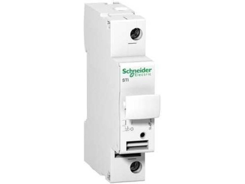 Schneider Cylindersikringstikkontakt 1P 10 X 38Mm (A9n15636)