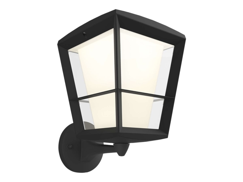 Philips Hue Econic Wall Light - White And Coloured Light - Black - Up