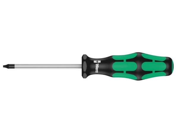 Wera 367 TORX® skrutrekker, 22 mm, 13 cm, 22 mm, 20 g, svart, grønn