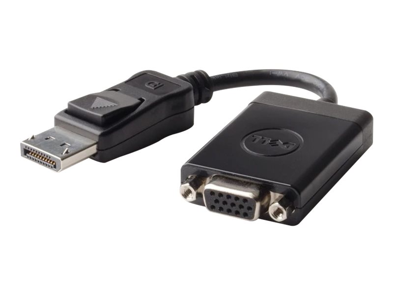 Dell Display Port To Vga Adapter - Video Transformer - Displayport - Vga