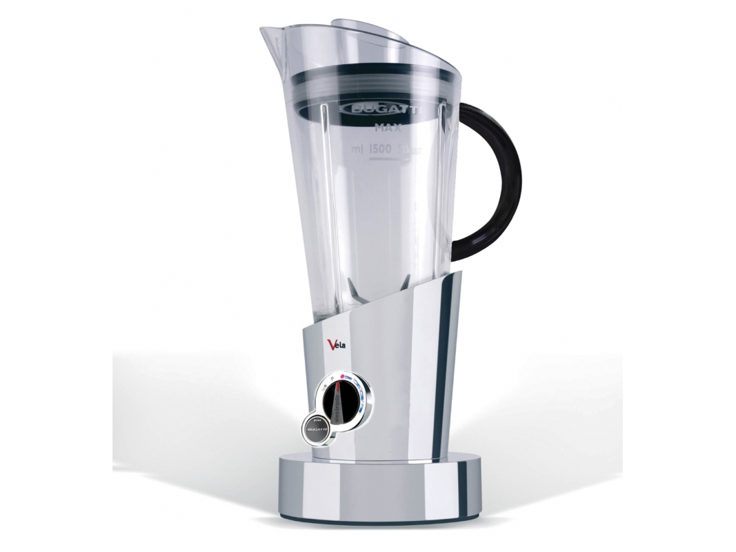 Bugatti Italy Vela, blender, Krom, Transparent, 400 W, Strøm, 220 - 240 V