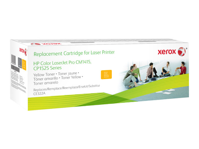 Xerox - Gul - Kompatibel - Tonerpatron (Alternativ Til: Hp 128A) - For Hp Color Laserjet Pro Cp1525n, Cp1525nw Laserjet Pro Cm1415fn, Cm1415fnw