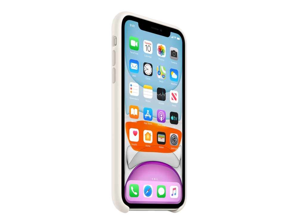 Silicone Case Iphone 11 Hvit