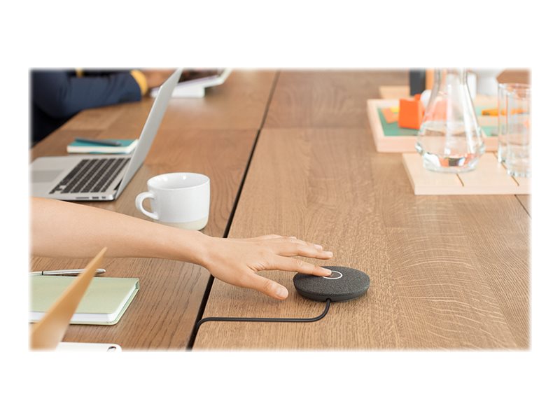 Logitech Rally Mic Pod Hub - Mikrofoninterfaceadapter - For Logitech Rally Mic Pod, Rally, Rally Plus