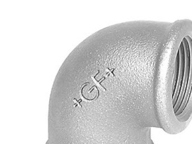 Alternativ bild 0 för Vinkel 90° galvaniseret muffe/muffe 1/8