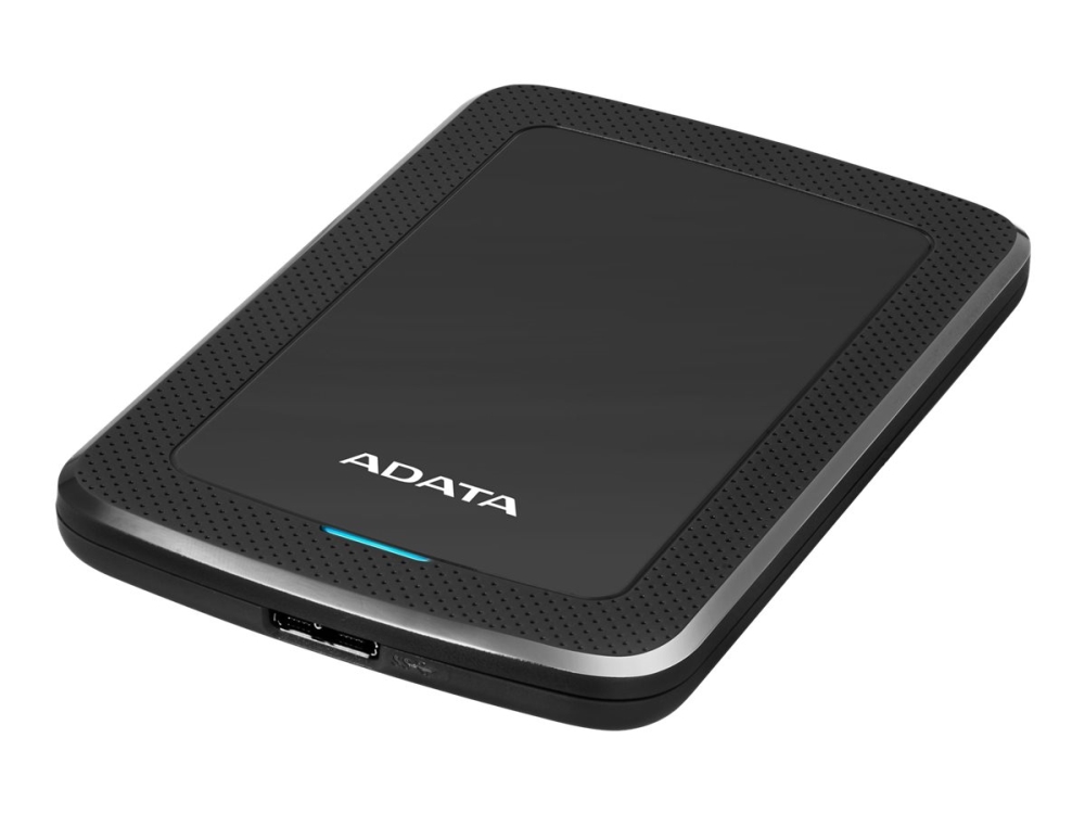Adata Hv300 - Festplatte - 1 Tb - Extern (Tragbar) - Usb 3.1 - 256-Bit Aes - Schwarz