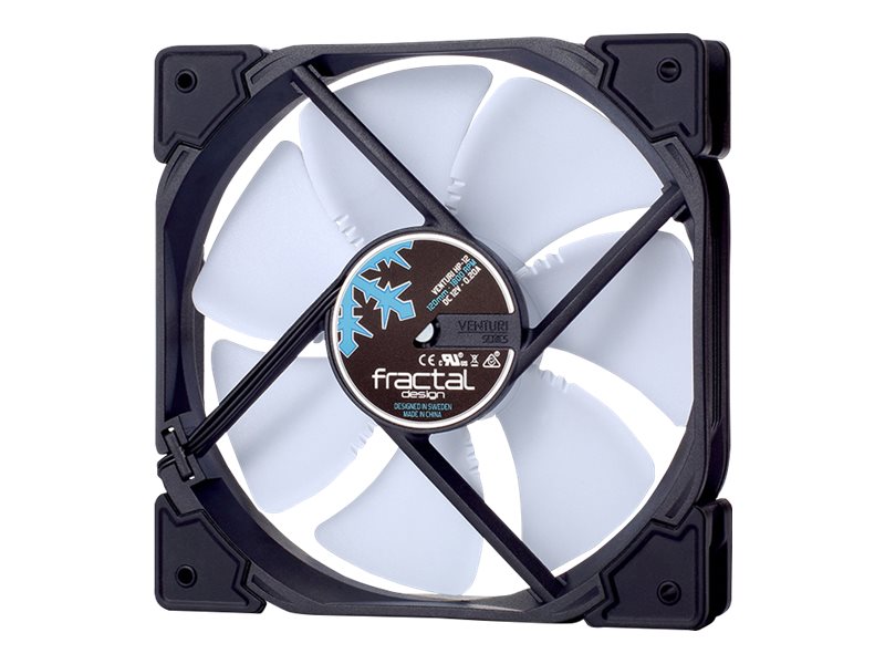 Fractal Design Venturi Series Hp-12 Pwm - Einsatz Mit Lüfter - 120 Mm - Schwarz, Weiß