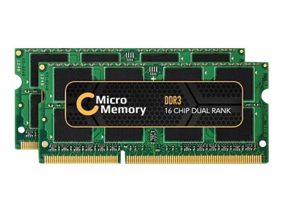 Coreparts Mmkn051-16Gb, 16 Gb, 2 X 8 Gb, Ddr3, 1600 Mhz, Grün