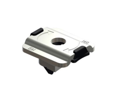 Walraven Schnellwechselplatte M8 W/Gev - Für Profilschiene 27X18, 30X15, 30X20, 30X30 Und 38X40mm