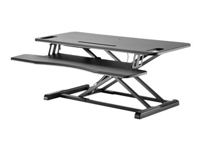 Neomounts Sitz-Steh-Arbeitsplatz, Schwarz, -25,4 Mm (-1"), -25,4 Mm (-1"), 110 - 510 Mm, 15 Kg, China