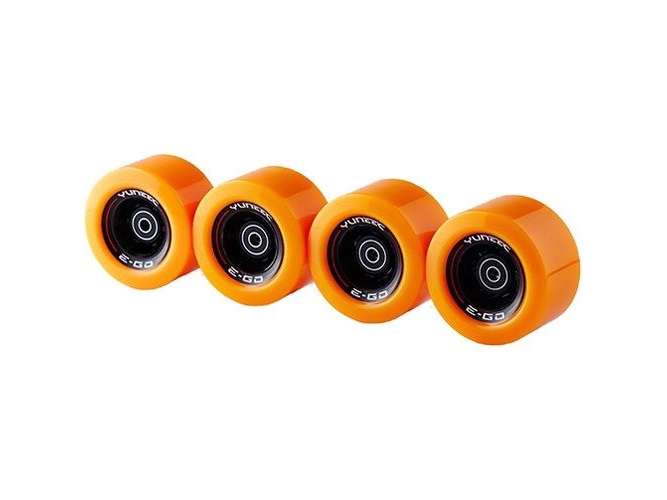 Yuneec EGOCR006, Skateboardhjul, Svart, Orange, 4 styck | Utomhusleksaker - Gå / Löpande fordon - Reservdelar | GameStuff
