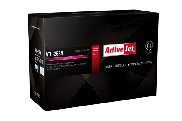 Activejet Ath-253N Tonerkartusche (Ersatz Für Hp 504A Ce253a, Canon Crg-723M Höchste 7000 Pages Magenta), 7000 Seiten, Magenta, 1 Stück(E)