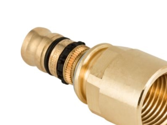 Mepla RG over. m/indv ø75-2 1/ - Geberit Mepla overgang m/indv. gevind: d=75mm, Rp=2 1/2''