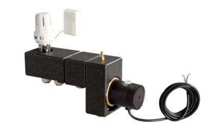 Uponor Fluvia T.Push 12 Th-X - Mit Thermostat, Komplett Mit Isolierung