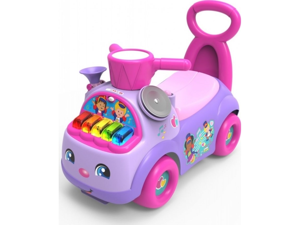 Pulio Ride On Fisher Pri ce violet