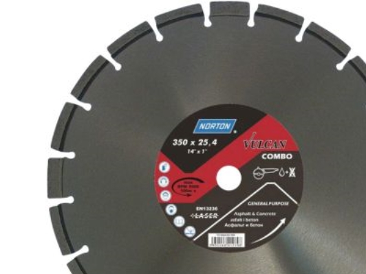 Diamantblad 400x10x3,2x25,4 - Vulcan Combo lämplig för byggmaterial, asfalt och betong | Elverktyg - Sågblad - Diamantblad | GameStuff