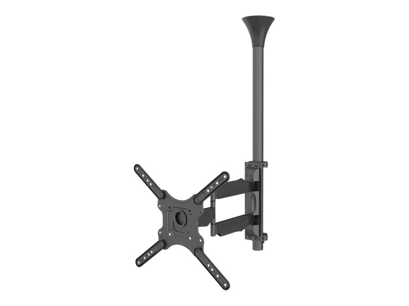 Multibrackets M Ceiling Mount Pro Mbc1f - Bøjle - For Lcd Display - Plastik, Aluminium, Stål - Sort - Skærmstørrelse: 17"-42" - Loftsmonterbar