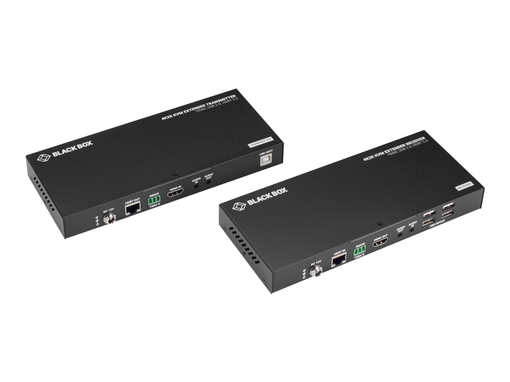 Black Box Acu1700a, Sender Und Empfänger, Kabelgebunden, 100 M, Cat6, Cat6a, Cat7, 4096 X 2160 Pixel, Hdmi