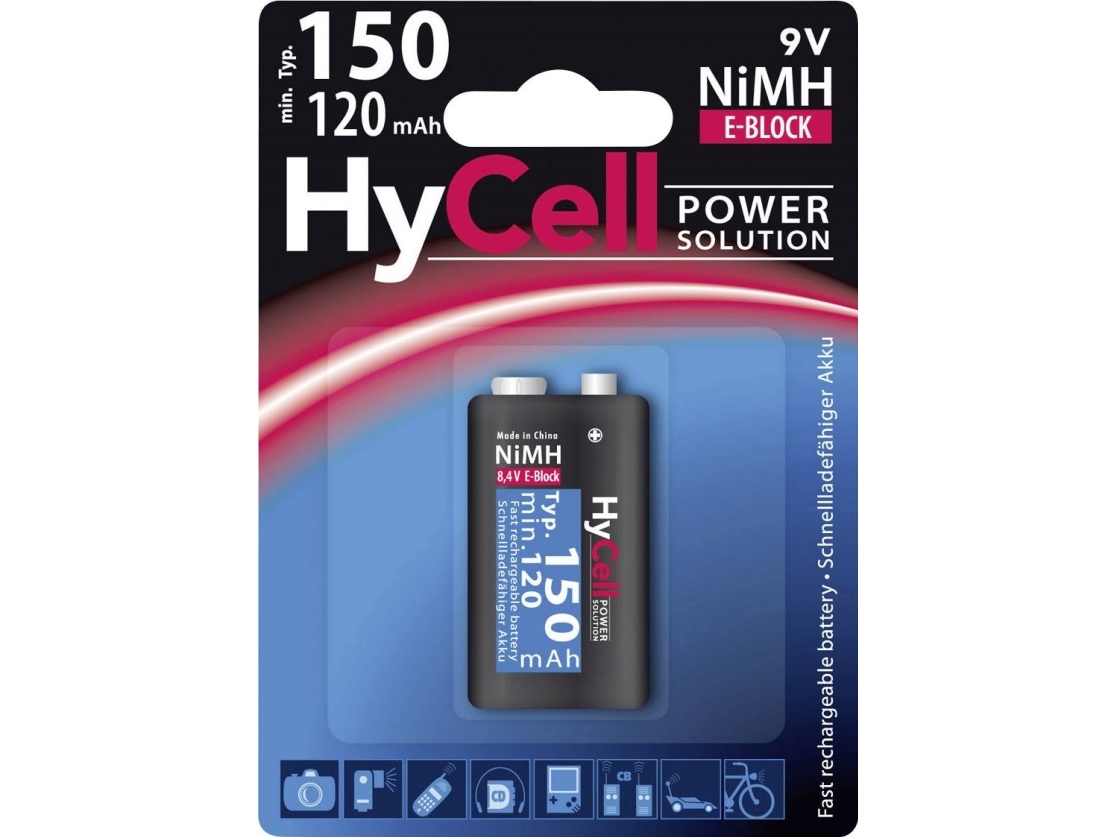 Hycell Ansmann Hc-Nimh 9V - 9V-Block - 180 Mah