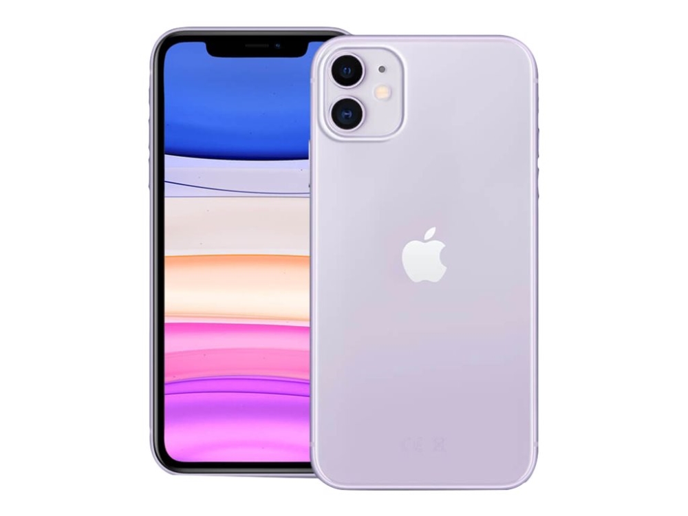PURO 0.3 Nude - Beskyttelsescover til mobiltelefon - termoplastisk polyuretan (TPU) - gennemsigtig - for Apple iPhone 11