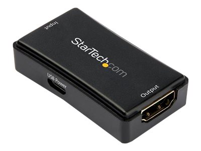 Startech.Com 14M Hdmi Verstärker - 4K 60Hz - Usb Betrieben - Hdmi Signalverstärker/Verlängerung - Hdmi Inline Repeater/Booster - Aktiver 4K60 Hdmi Vi