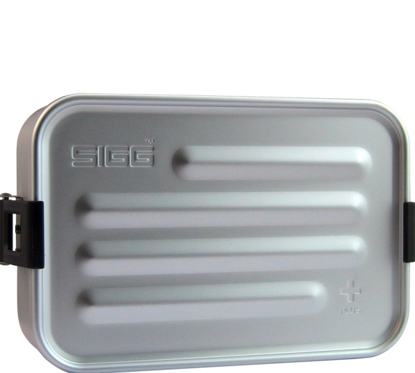 SIGG 8697.10, Kasse, Rektangulær, Sort, Grå, Aluminium, 117 mm, 170 mm