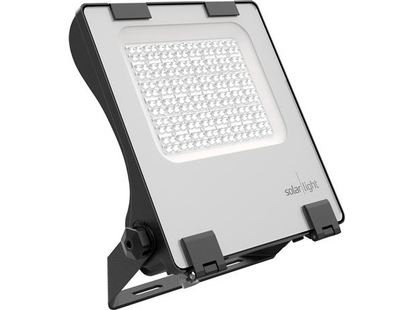 Santana Floodlight 150W 19800Lm 4000K 90Gr Linser, Sort Hus 1,5m Kabel - PROFESSIONEL