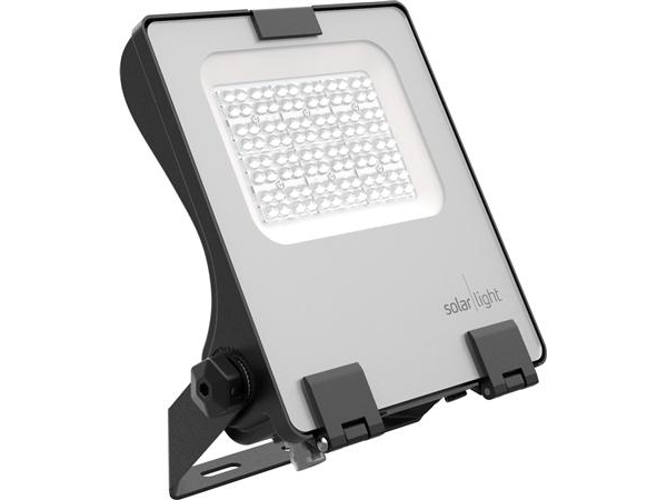 Santana Floodlight 60W 8785LM 4000K 90Gr Linser, Sort Hus 1,5m Kabel - PROFESSIONEL