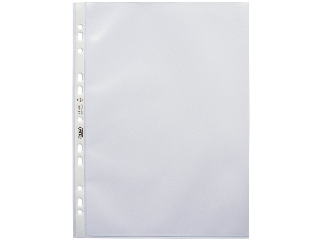 Elba 100460988, A4, Transparent, Polypropylen (PP), 0,12 mm, 100 stk