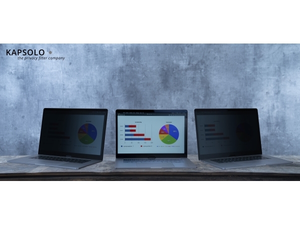 Kapsolo 4-Wege Blickschutzfilter Für Acer Switch Alpha 12, 30,5 Cm (12"), Laptop, 2H, Privatsphäre, 38 G