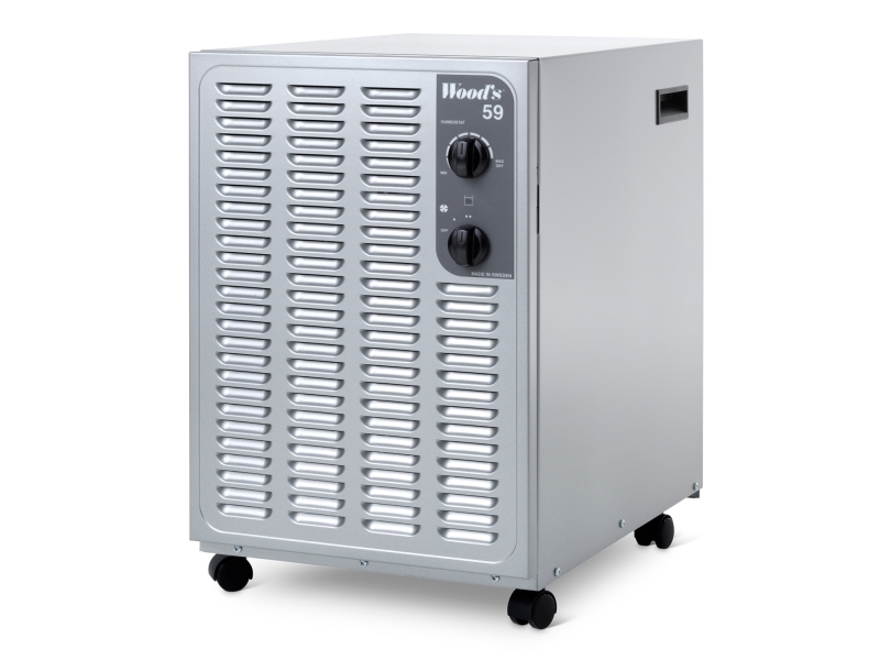 Wood's SW59FW affugter, 25 liter/døgn, 230 m²