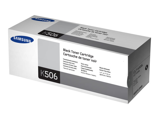 Samsung Clt-K506s - Schwarz - Original Tonerpatrone - Für Clp-680Dw - 680Nd, Clx 6260Fd - 6260Fr - 6 (Cltk506s)