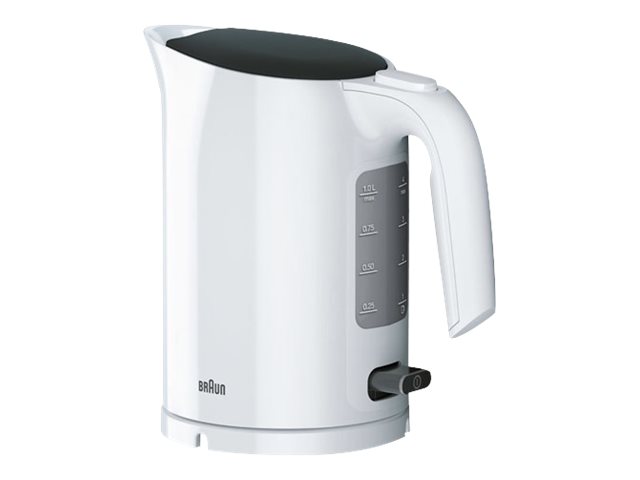 Braun Purease Wk3000 Wh - Kedel - 1 Liter - 2.2 Kw - Hvid