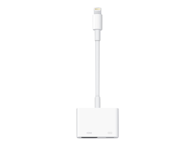 Frosset Bekræftelse visuel Apple Lightning Digital AV Adapter - Lightning-kabel - Lightning han til  HDMI, Lightning hun - for iPad/iPhone/iPod (Lightning)