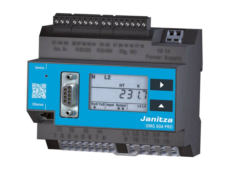 Janitza Umg 604-Pro 230V Spannungsqualitätsanalysator Digitale Installationsmessgeräte