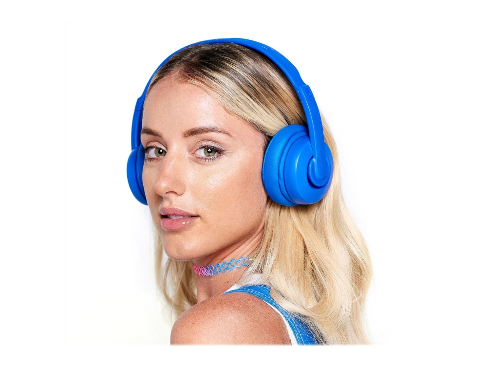 Skullcandy Cassette - Hovedtelefoner Med Mik. - På Øret - Bluetooth - Trådløs - Koboltblå