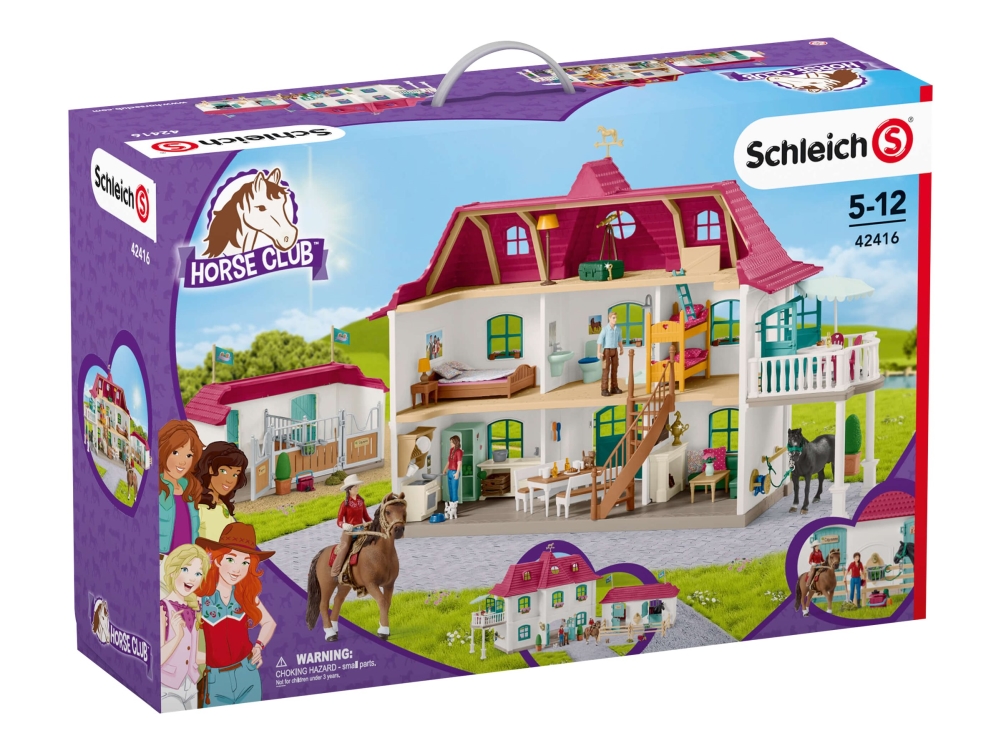 Schleich 42416 Large horse stable with house and stable