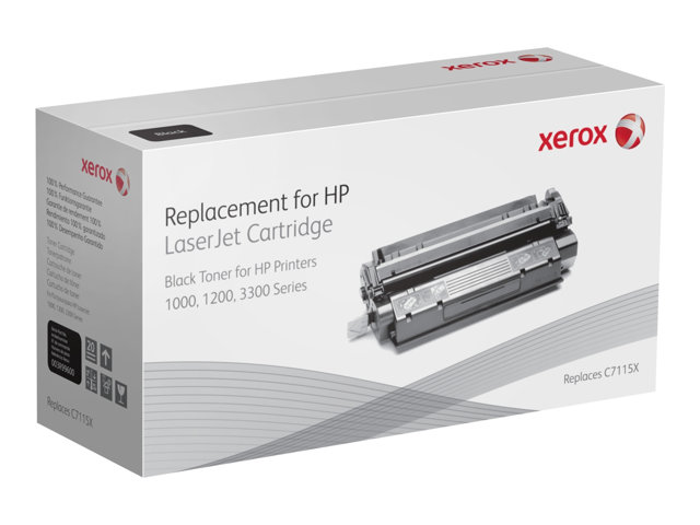 Xerox - Svart - kompatibel - tonerkassett (alternativ för: HP C7115X) - för HP LaserJet 1000, 1005, 1005w, 1200, 1200n, 1200se, 1220se, 3300se mfp | Skrivare - Bläck, toner & förbrukningsvaror - Toner | GameStuff