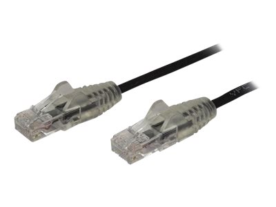 Startech.Com 2 M Cat6-Kabel - Schlank - Snagless Rj45-Anschlüsse - Schwarz, 2 M, Cat6, U/Utp (Utp), Rj-45, Rj-45, Schwarz