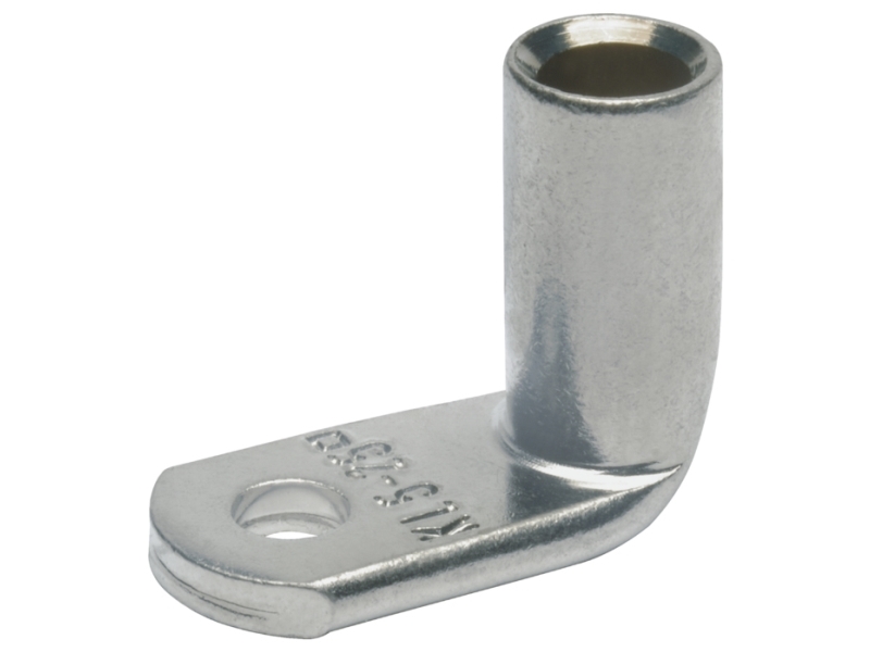 Klauke 46R10, Rörformig ringkabelsko, Plåtburk, Vinklad, Rostfritt stål, Koppar, 50 mm ² | EL Artiklar - Andra EL - Samlare dosor och församlingar | GameStuff