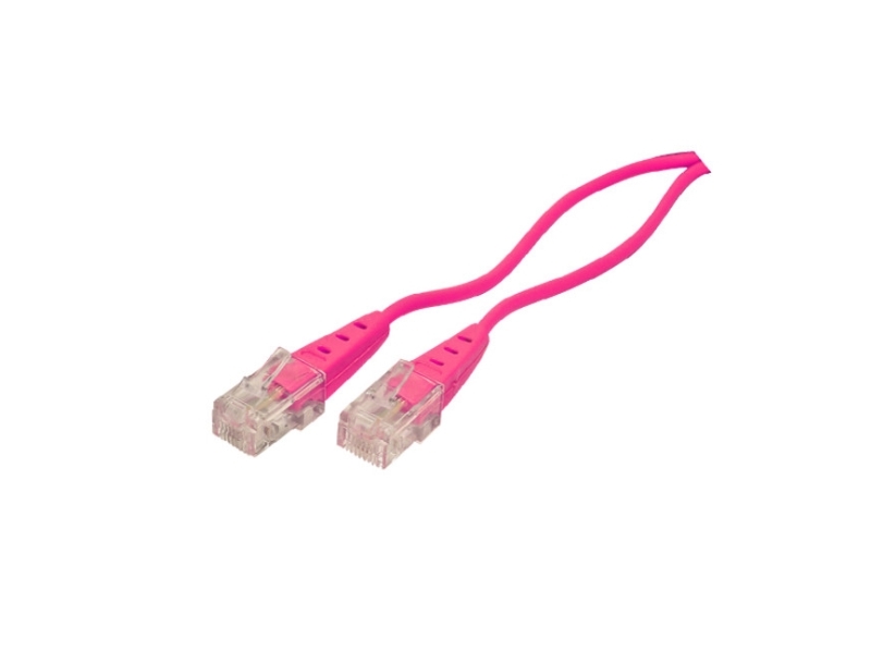 Shiverpeaks Basic-S Rj45 - Rj45 2M, 2 M, Rj45, Rj45, Magenta, Männlich, Männlich