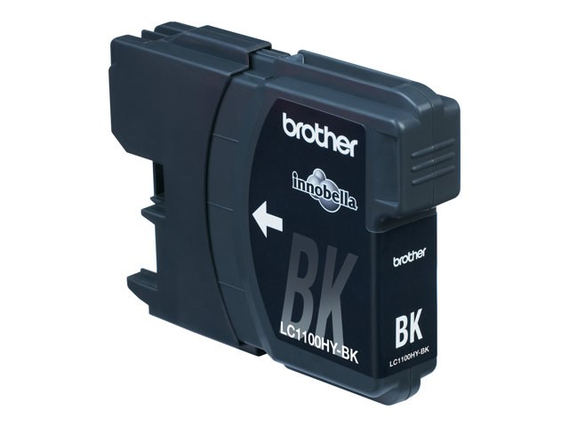 Brother Lc1100hy-Bk - 2 Pakker - Højtydende - Sort - Original - Blister - Blækpatron - For Brother Dcp-6690Cw