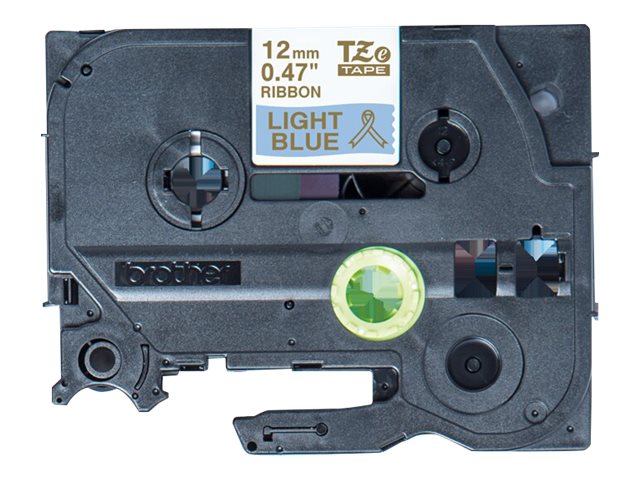 Brother Tze-Rl34 - Satiniert - Gold Auf Hellblau - Rolle (1,2 Cm X 4 M) 1 Kassette(N) Band - Für Brother Pt-D210, D600, H110 P-Touch Pt-1005, 1880, E