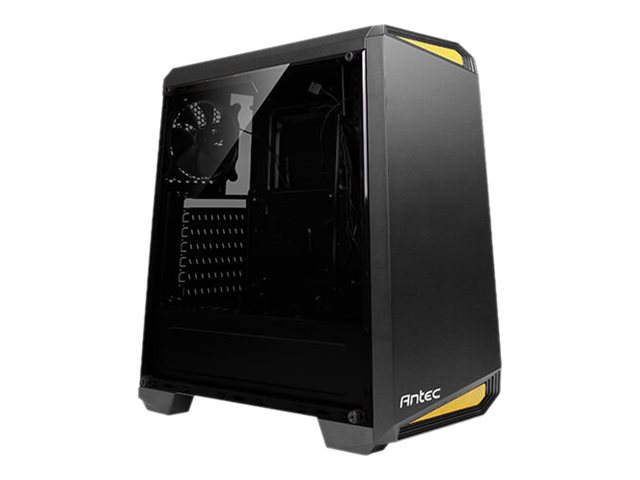 Antec Nx100, Midi Tower, Pc, Schwarz, Gelb, Atx, Micro Atx, Mini-Itx, Kunststoff, Sgcc, 35 Cm