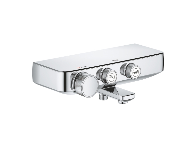 GROHE 34718000, Bathtub & shower, Krom, Roterande kranvred, 1/2, Vägg | VVS Artiklar - Badrum - Amatures och reservdelar | GameStuff