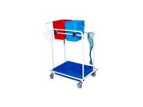 Rengöringsvagn 2 hinkar 13 ltr med bricka/nät/korg,1 st | Rengöring - Rengöringsprodukter - Rengöringsmaskiner - Utrustning - Rengöringsvagnar | GameStuff