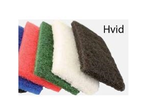 Skärnylon 12x25x2 cm Soft White, 10 st/pk | Rengöring - Avtorkning - Trasor och liknande - Svampar och skurprodukter | GameStuff