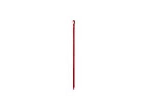 Skaft Ultra Hygiejnisk Ø34x1500 Mm Med Gevind Pp Rød,1 Stk