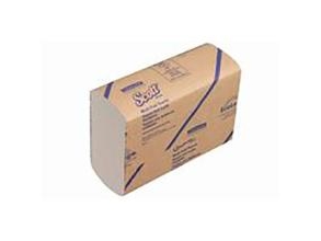 Handtuchpapier Scott Interfold 1-Lagig 20X24 Cm Weiß,16 Pk X 250 Pcs/Krt